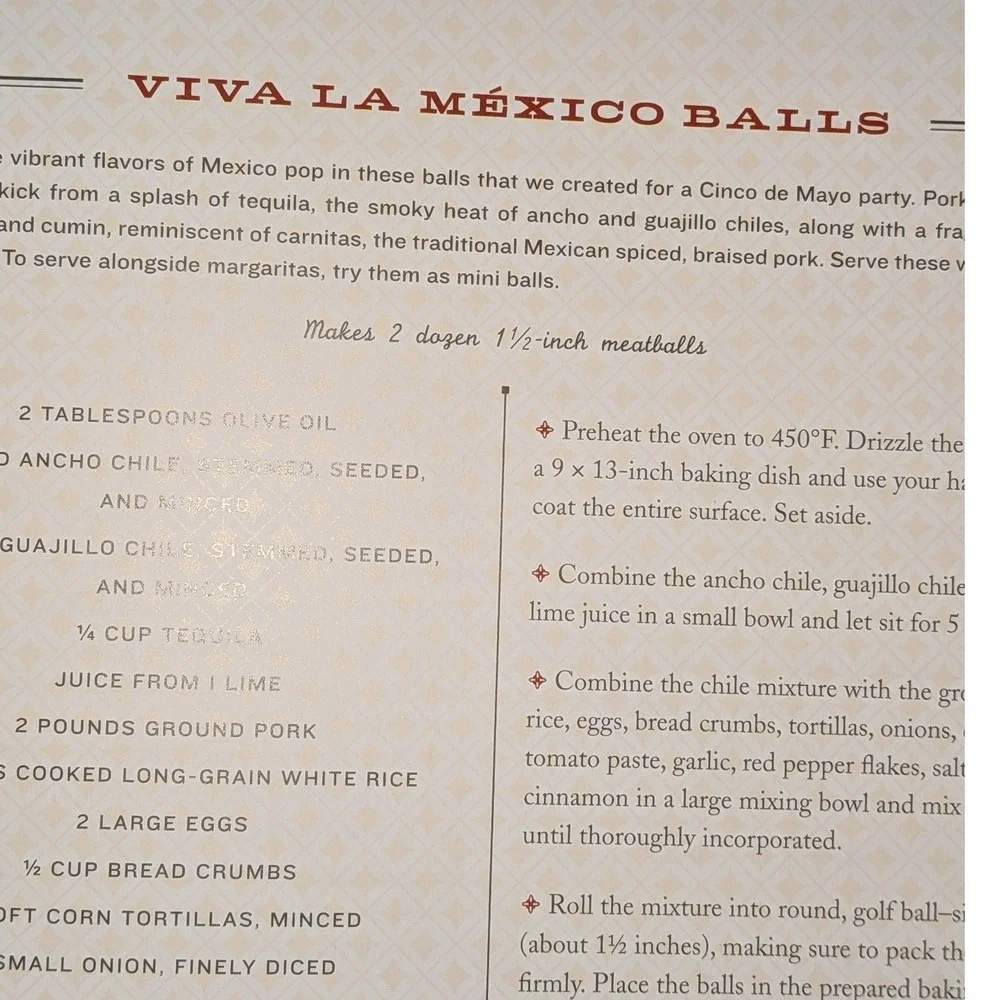 The Meatball Shop Cookbook Daniel Holzman Michael Chernow First Ed Hardcover